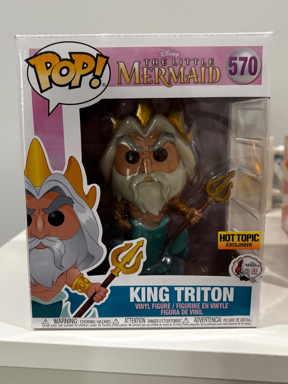 Funko Pop King Triton Vinyl Figure